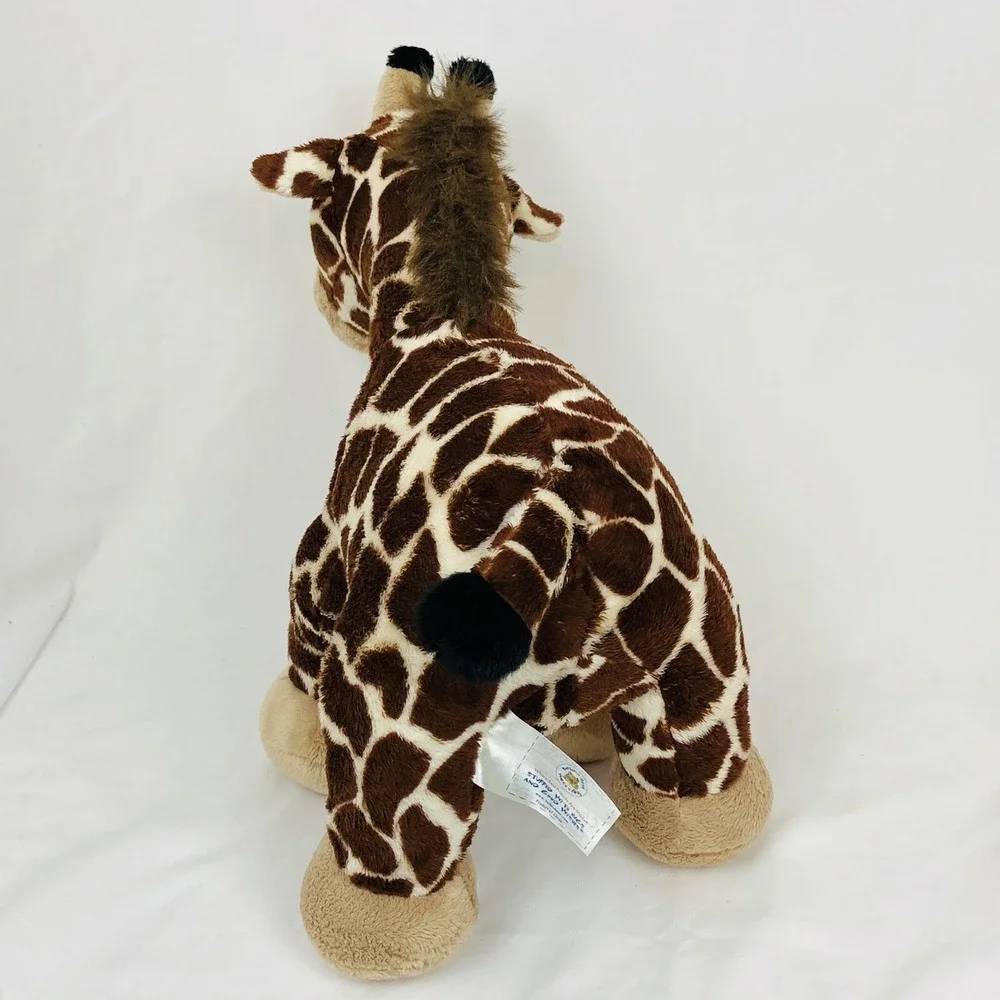 Giraffe BUILD A BEAR workshop babw bab zoo safari Year 2012‎ Retired